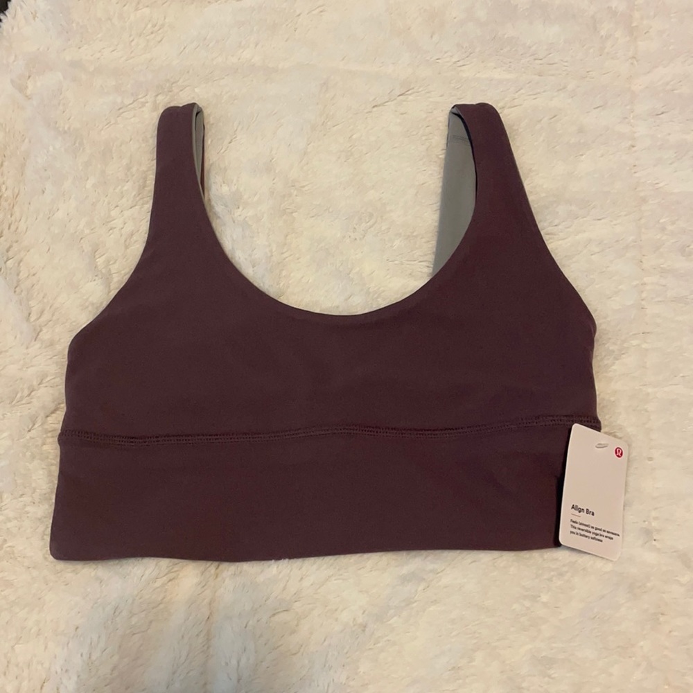 LULU REVERSIBLE ALIGN BRA NWT